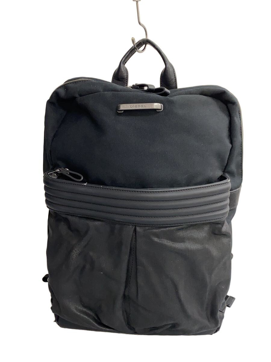 【中古】DIESEL◆リュック/--/BLK【バッグ】