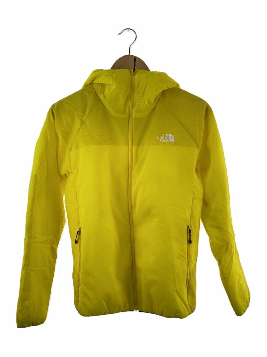 【中古】THE NORTH FACE◆VENTRIX HOODIE_ベントリックスフーディ/S/ナイロン/YLW【メンズウェア】