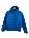 【中古】patagonia◆ダウンジャケット/XS/ポリエステル/BLU/84700FA12【メンズ ...