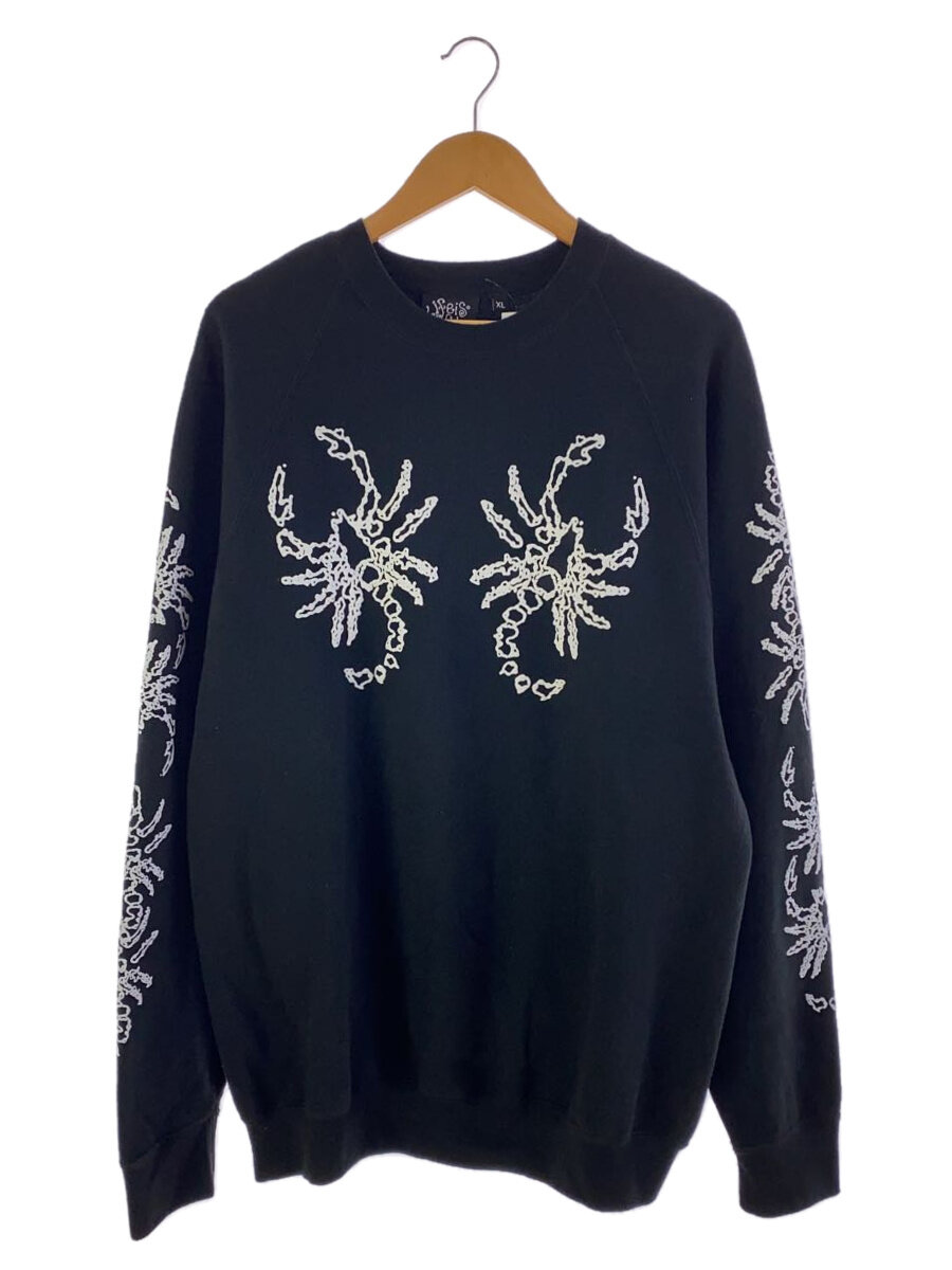 【中古】スウェット/XL/コットン/BLK【メンズウェア】