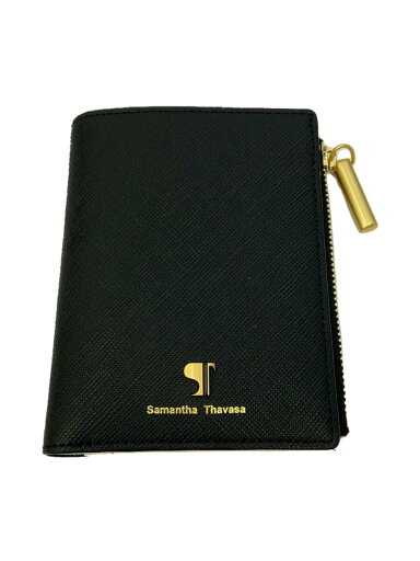 【中古】Samantha Thavasa◆2つ折り財布/BLK/レディース【服飾雑貨他】 【中古】Samantha Thavasa◆2つ折り財布/BLK/レディース【服飾雑貨他】