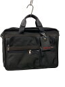 【中古】TUMI◆ブリーフケース/ナイロン/BLK/無地【バッグ】