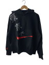 【中古】Coca・Cola◆TOKYO LOGO HOODIE/パーカー/L/コットン/BLK/IN-011【メンズウェア】