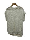 【中古】MACPHEE◆22SS/クルーネックベスト/S/コットン/WHT/12-02-22-02506【レディースウェア】(4)