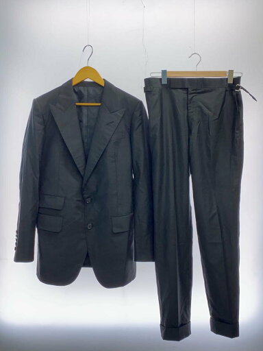 【中古】Loro Piana◆ROYAL WISH_Super 170s Wool&Silk 600/ウール/BLK/無地【メンズウェア】 【中古】Loro Piana◆ROYAL WISH_Super 170s Wool&Silk 600/ウール/BLK/無地【メンズウェア】