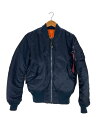 【中古】ALPHA INDUSTRIES◆ミリタリージャケット/XS/ポリエステル/NVY/0615-00-573-8335【レディースウェア】