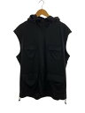 【中古】s’yte◆Thin Smooth Jersey 4Pockets Military Food Vest/ベスト/3/BLK【メンズウェア】