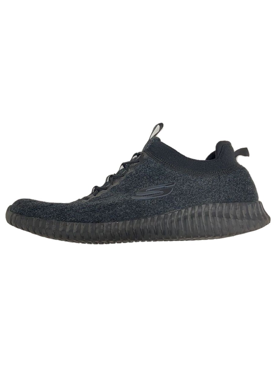 【中古】SKECHERS◆ローカットスニーカー/28cm/BLK【シューズ】