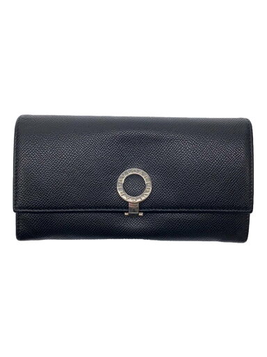 【中古】BVLGARI◆長財布/レザー/BLK/メンズ【服飾雑貨他】 【中古】BVLGARI◆長財布/レザー/BLK/メンズ【服飾雑貨他】