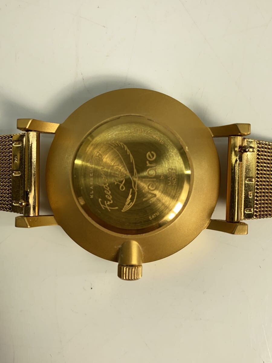 2nd STREET 楽天市場店の【中古】KLASSE14◆クラスフォーティーン/クォーツ腕時計/アナログ/ベージュ/ゴールド/VO14RG003W//【服飾雑貨他】｜アングル3