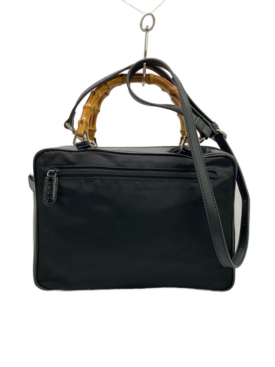 GUCCI - 【中古】GUCCI◆ハンドバッグ/--/BLK/無地/000-0538-200047【バッグ】