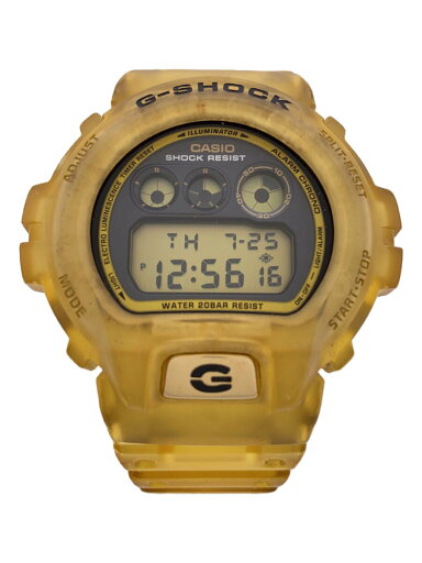 【中古】CASIO◆クォーツ腕時計/デジタル/ラバー/BLK/YLW/DW-6925E-7JF/箱無し【服飾雑貨他】 【中古】CASIO◆クォーツ腕時計/デジタル/ラバー/BLK/YLW/DW-6925E-7JF/箱無し【服飾雑貨他】