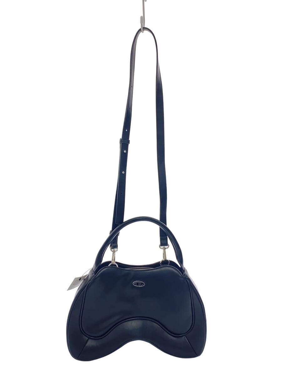 DIESEL - 【中古】DIESEL◆ショルダーバッグ/レザー/BLK/X09308【バッグ】