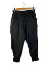 【中古】Y-3◆ボトム/XS/レーヨン/BLK/無地/GV4225【メンズウェア】