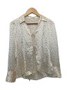【中古】COCO DEAL◆ドットプリントワッシャーサテンリボンシャツ/75118182/2/ポリエステル/タグ付き【メンズウェア】