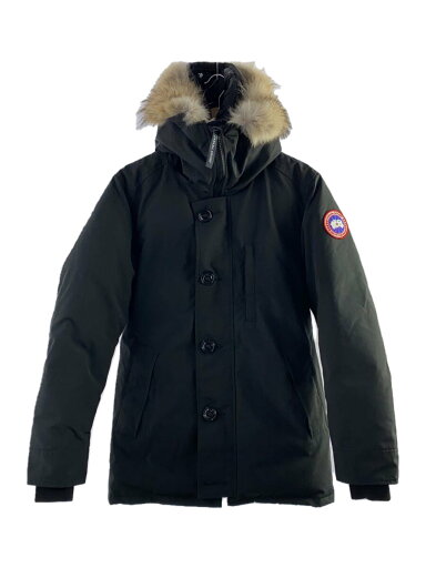 【中古】CANADA GOOSE◆ダウンジャケット/S/ポリエステル/BLK/無地/3438jm【メンズウェア】 【中古】CANADA GOOSE◆ダウンジャケット/S/ポリエステル/BLK/無地/3438jm【メンズウェア】