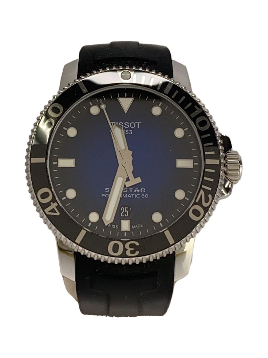 【中古】TISSOT◆自動巻腕時計/アナ