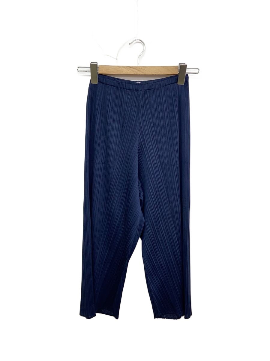 【中古】PLEATS PLEASE ISSEY MIYAKE◆ボトム/--/ポリエステル/NVY/無地/PP11-JF201...