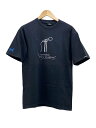 【中古】STUSSY◆Tシャツ/--/コットン/ブラック/90s/カスタメイド/マイクTシャツ【メンズウェア】(4)