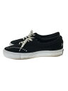 【中古】Let it Ride◆ローカットスニーカー/US8.5/BLK/CLEAR WEATHER/別注/NANO universe【シューズ】