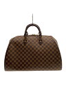 【中古】LOUIS VUITTON◆リベラGM_ダミエ・エベヌ_BRW/PVC/BRW【バッグ】