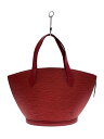 【中古】LOUIS VUITTON◆サンジャック・ポワニエロング_エピ_RED/レザー/RED/総柄【バッグ】