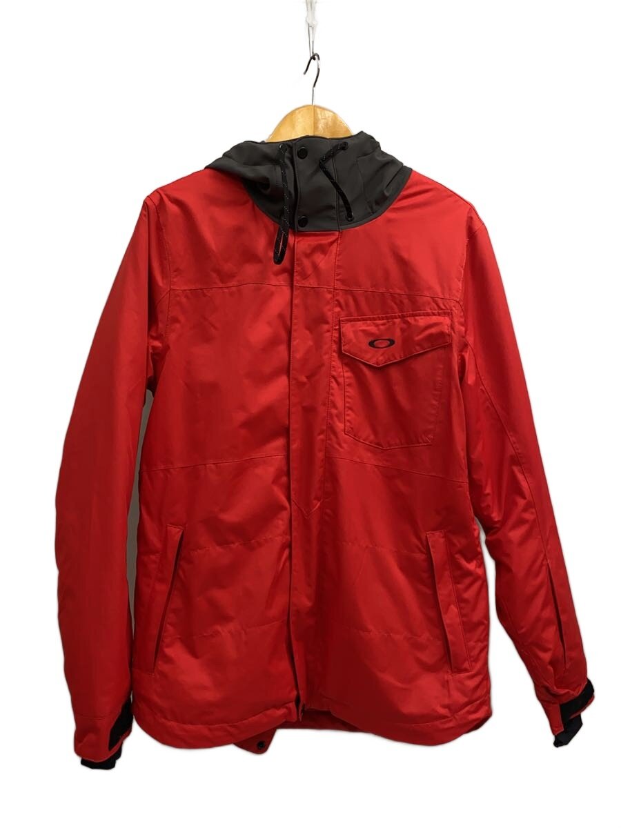 【中古】OAKLEY◆ウェアー/L/RED/412598【スポーツ】