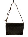【中古】LOUIS VUITTON◆ミュゼット・タンゴ_モノグラム・キャンバス_ロングショルダー_BRW/PVC/BRW【バッグ】