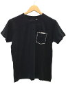 【中古】NUMBER (N)INE◆Tシャツ/M/コットン/BLK【メン