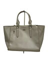 【中古】COACH◆ハンドバッグ/レザー/PNK/無地【バッグ】
