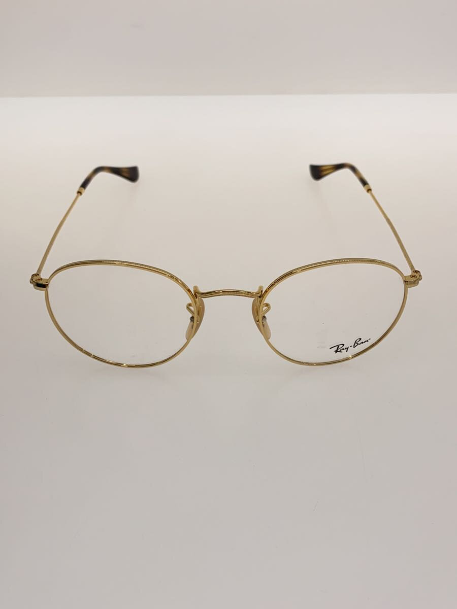 【中古】Ray-Ban◆メガネ/メタル/GLD/メンズ/RB3447V【服飾雑貨他】