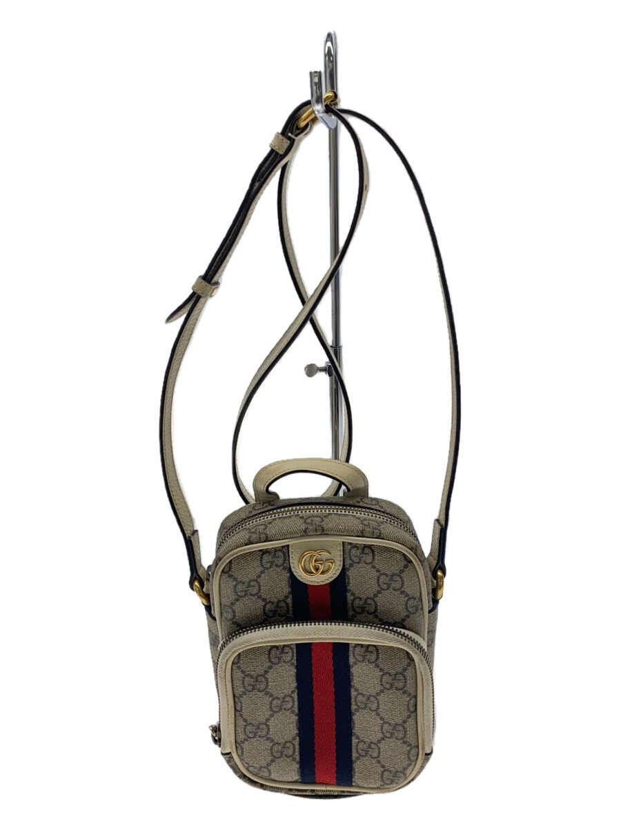 【中古】GUCCI◆ショルダーバッグ_オフィディア_GGスプリーム/PVC【バッグ】