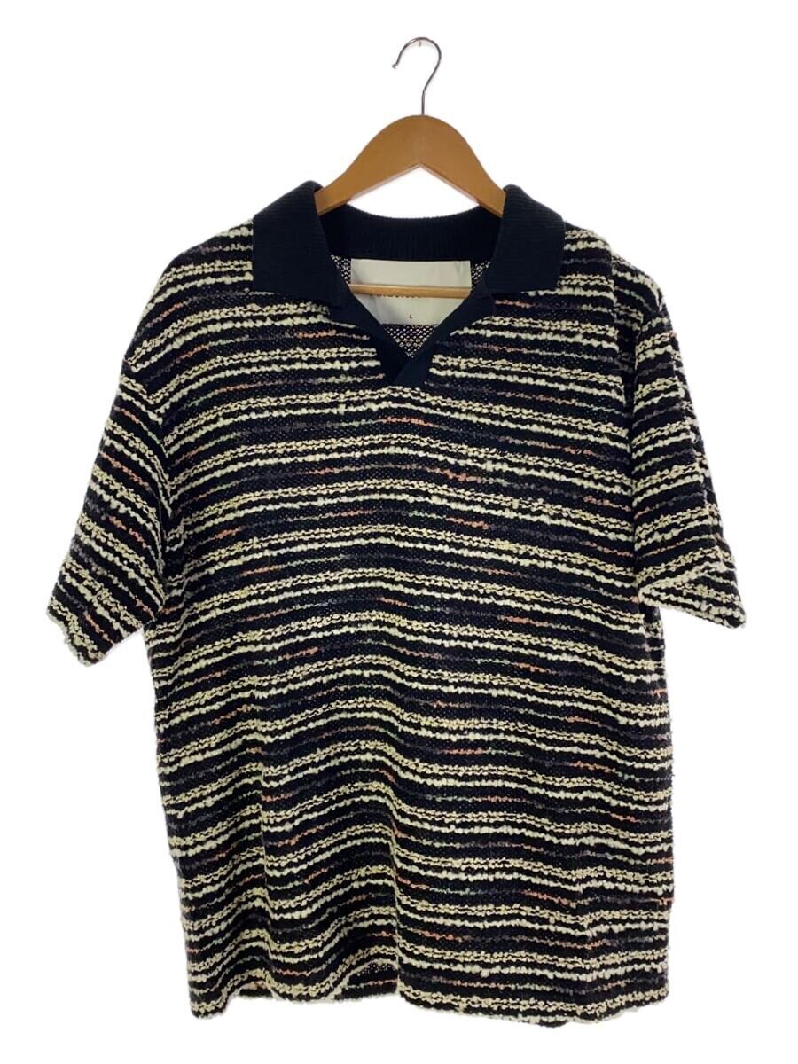 【中古】OUR LEGACY◆ニット・セーター(薄手)/L/アクリル/BLK【メンズウェア】