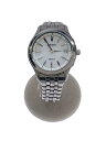 【中古】SEIKO◆DOLCE/ドルチェ/ソーラー腕時計/アナログ/ステンレス/WHT/SLV/7B24-0AV0【服飾雑貨他】