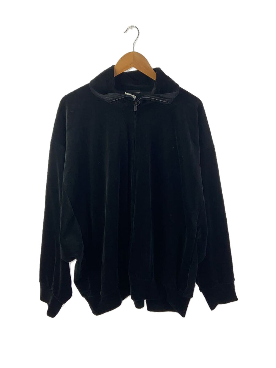 【中古】LAD MUSICIAN◆Velour Track Jacket/44/ベロア/BLK/2224-610【メンズウェア】