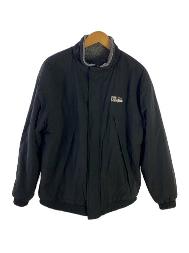 【中古】FIRST DOWN◆ナイロンジャケット/L/ナイロン/BLK/F142522【メンズウェア】 【中古】FIRST DOWN◆ナイロンジャケット/L/ナイロン/BLK/F142522【メンズウェア】