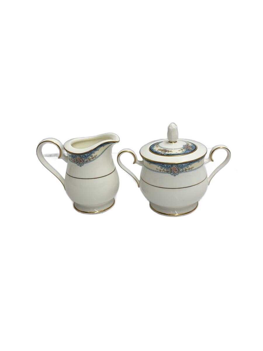【中古】Noritake◆シュガー＆ミルクポット/洋食器その他/2点セット/WHT/4756【キッチン用品】