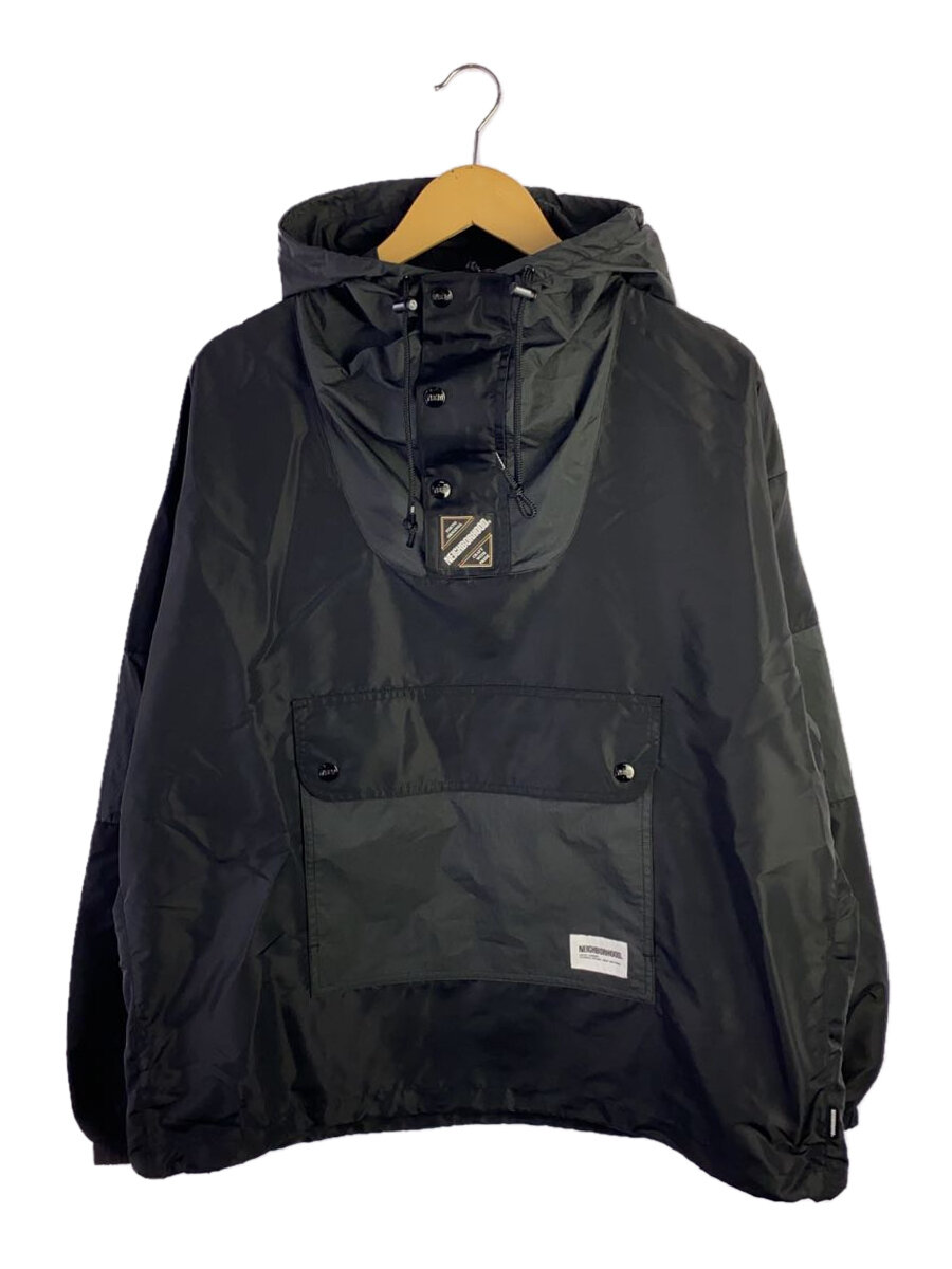 【中古】NEIGHBORHOOD◆ナイロンジャケット/M/ナイロン/BLK/無地/242TSNH-JKM11【メンズウェア】