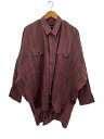 【中古】ESSAY◆長袖シャツ/2/コットン/BRD/チェック/es16sh-02【メンズウェア】