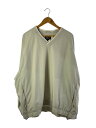 【中古】LANDS END◆トップス/XXL/ポリエステル/CRM【メンズウェア】