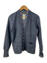 【中古】TENDERLOIN◆T-RANK KNIT/カーディガン(薄手)/XS/ウール/GRY【メンズウェア】
