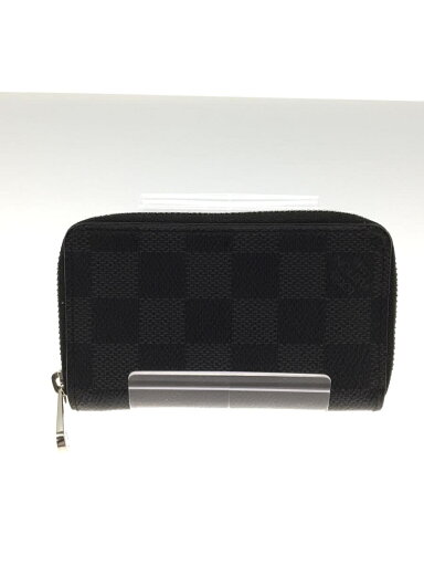 【中古】LOUIS VUITTON◆ジッピー・コインパース_ダミエ・グラフィット_BLK/PVC/BLK/メンズ【服飾雑貨他】 【中古】LOUIS VUITTON◆ジッピー・コインパース_ダミエ・グラフィット_BLK/PVC/BLK/メンズ【服飾雑貨他】