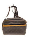 【中古】LOUIS VUITTON◆リポーターPM_モノグラム・キャンバス_BRW/PVC/BRW【バッグ】
