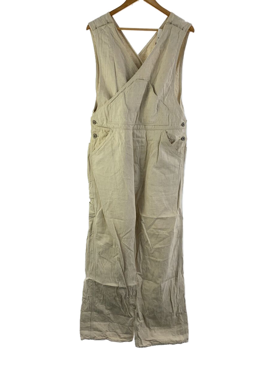 【中古】OLD JOE&CO.◆CROSS SHOULDER OVERALL/オーバーオール/--/コットン/CRM/無地【メンズウェア】