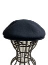 【中古】KANGOL◆ハンチング/L/ウール/BLK/無地/メンズ/0258BC【服飾雑貨他】(4)