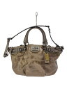 【中古】COACH◆バッグ/レザー/BEG/無地/k1149-18950【バッグ】