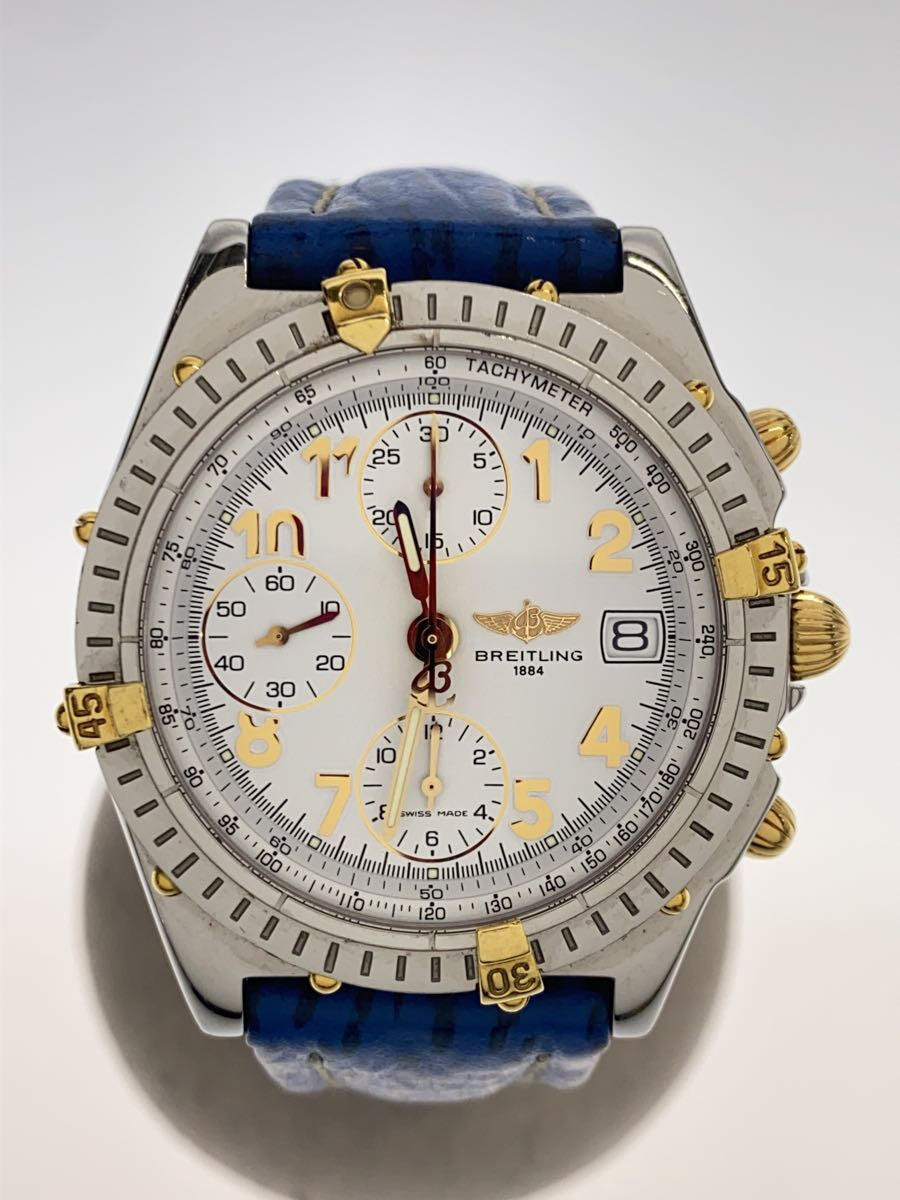 【中古】BREITLING◆自動巻腕時計/デ