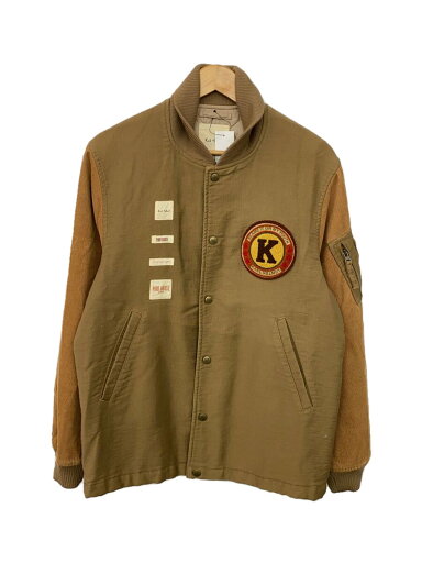 【中古】KARL HELMUT◆ブルゾン/L/コットン/CML/P0374FJM17【メンズウェア】 【中古】KARL HELMUT◆ブルゾン/L/コットン/CML/P0374FJM17【メンズウェア】