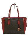 【中古】MICHAEL KORS◆トートバッグ/--/RED/30F8GV6T8B【バッグ】