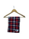 【中古】Engineered Garments◆ストール/--/RED/チェック/メンズ【服飾雑貨他】